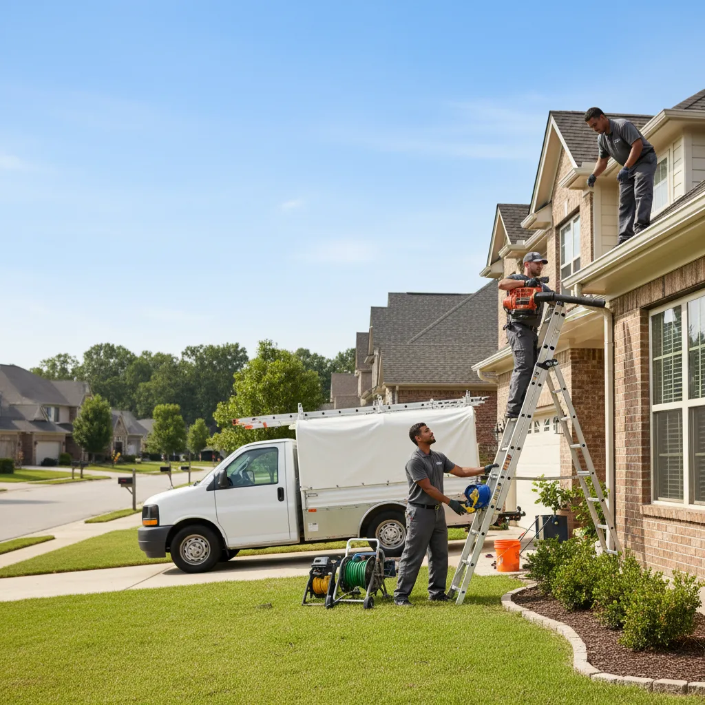 Home Gutter Service in Roxana, IL near me